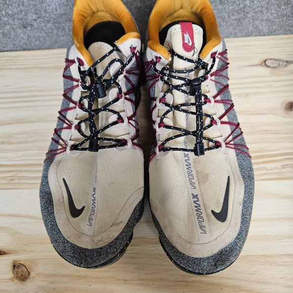 Nike Air Vapormax Run Utility Men's Sz 10.5 Desert Ore Reflect Silver AQ… - Picture 4 of 16